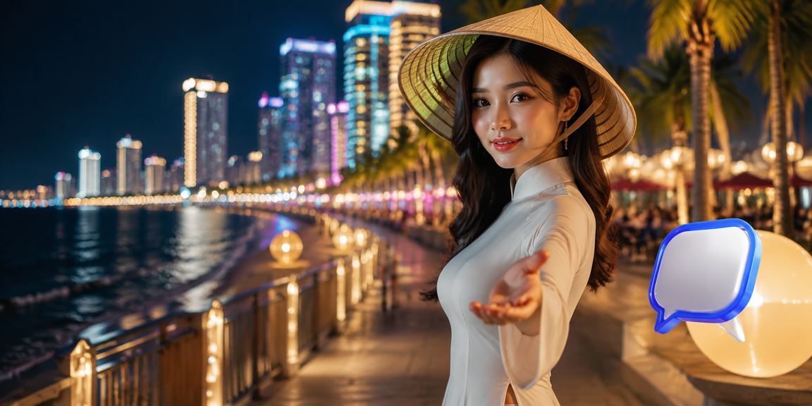 Không khí giải trí casino tại Nha Trang với phụ nữ mặc áo dài