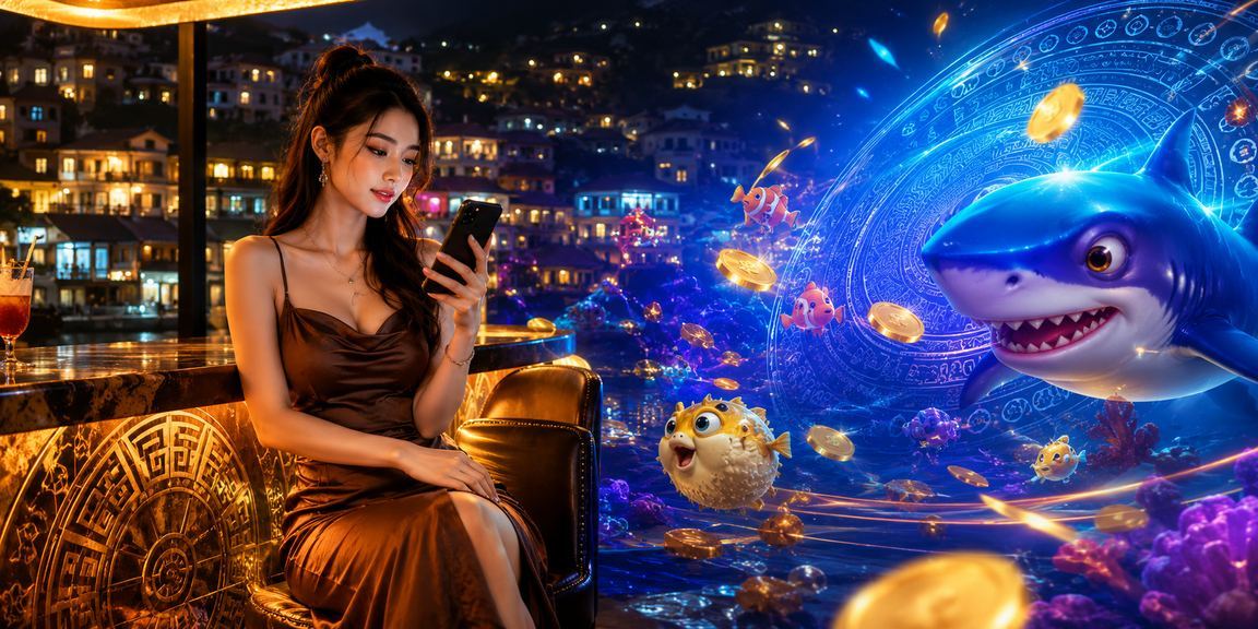 Người chơi tại Sa Pa thưởng thức cà phê và chơi bắn cá trực tuyến
